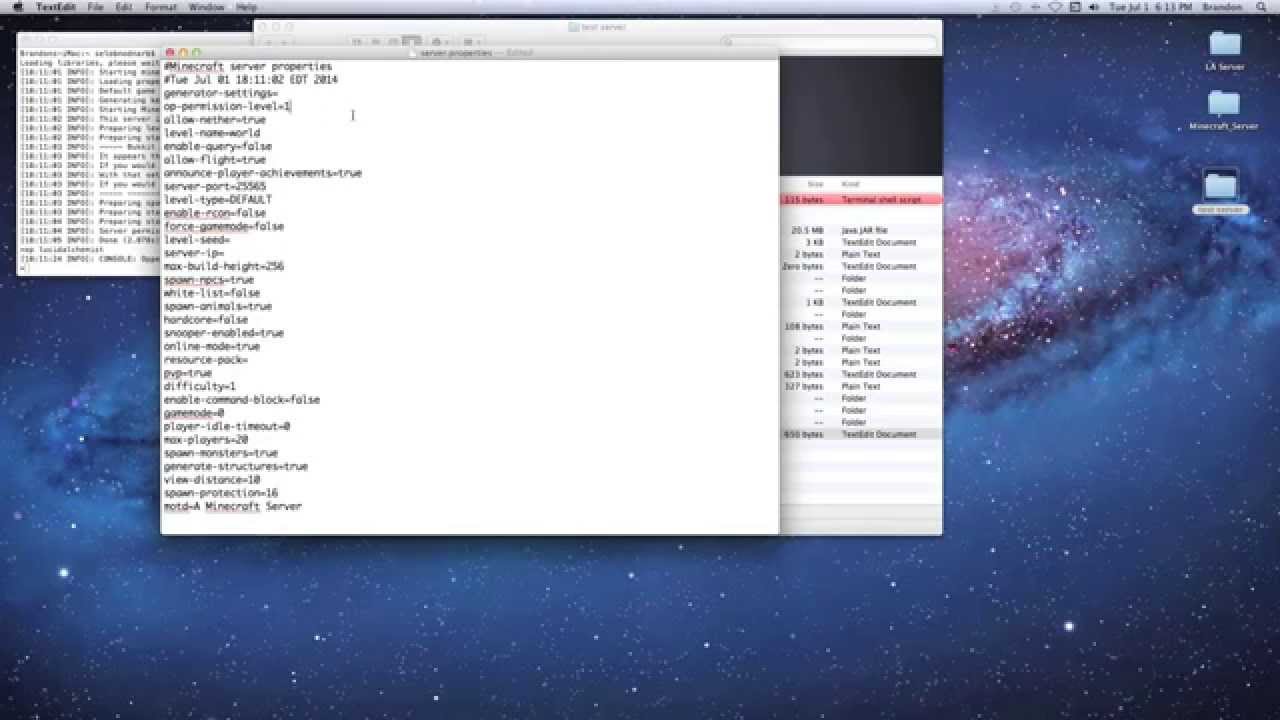 how to make start.command file for minecraft server mac